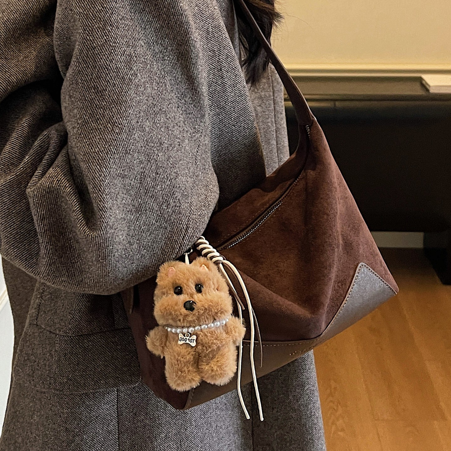 韩版秋冬复古时尚百搭包包女2025斜挎大容量高级感通勤单肩斜挎包