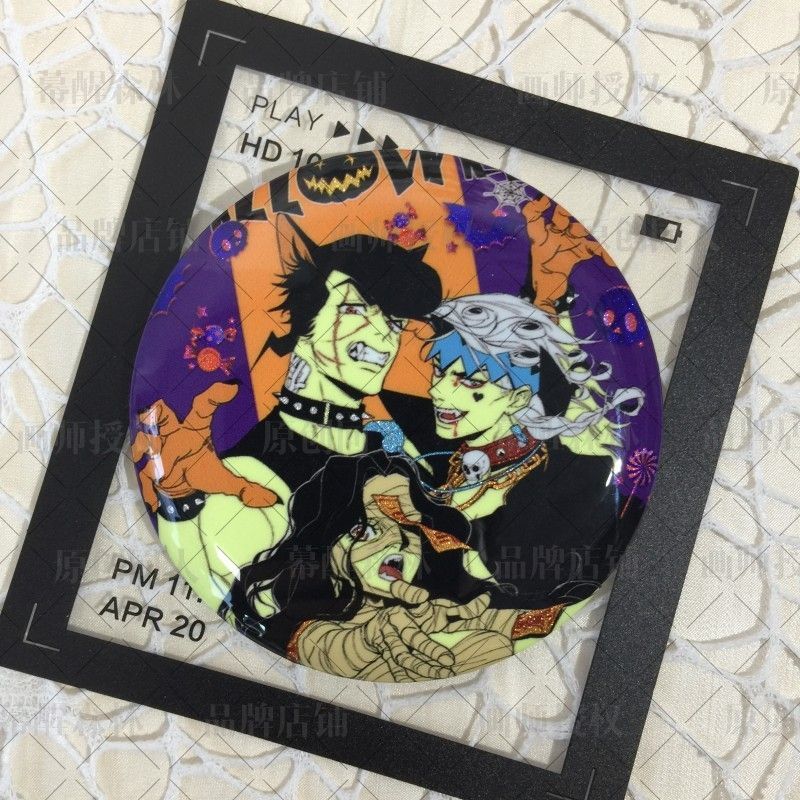 【幕醒森林】JOJO周边东方仗助岸边露伴色纸吧唧徽章明信片同人礼物