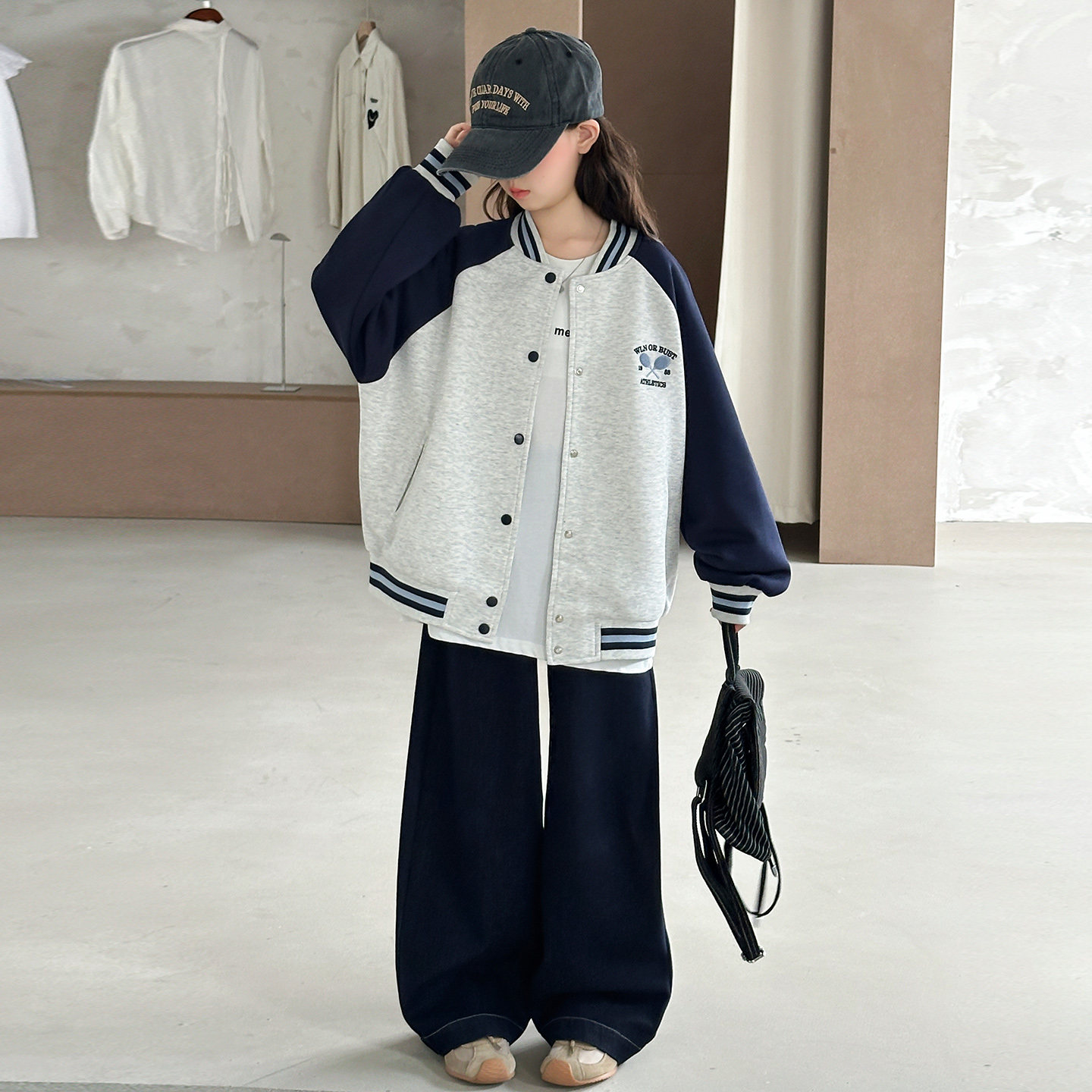 女童外套春秋2025新款儿童秋季洋气超好看上衣大童女孩秋装棒球服