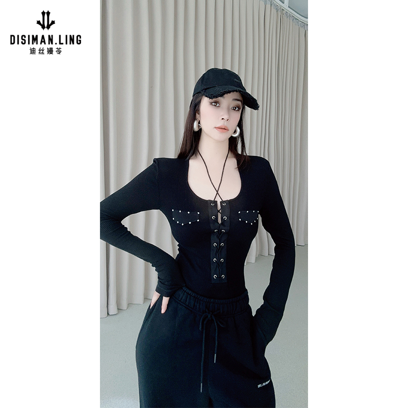 【迪丝嫚苓】莱赛尔绵羊毛多色上衣百搭舒适小众原创设计风秋冬打底