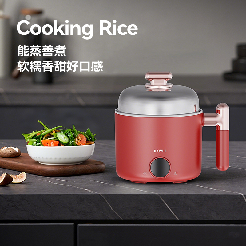 OKWILL/威良电饭煲迷你家用小容量1-2人快煮饭多功能预约蒸饭器
