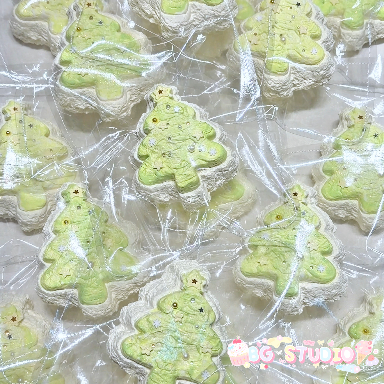 现货圣诞树系列捏捏乐解压玩具（乳膏泥170g±10瑕疵无售后）