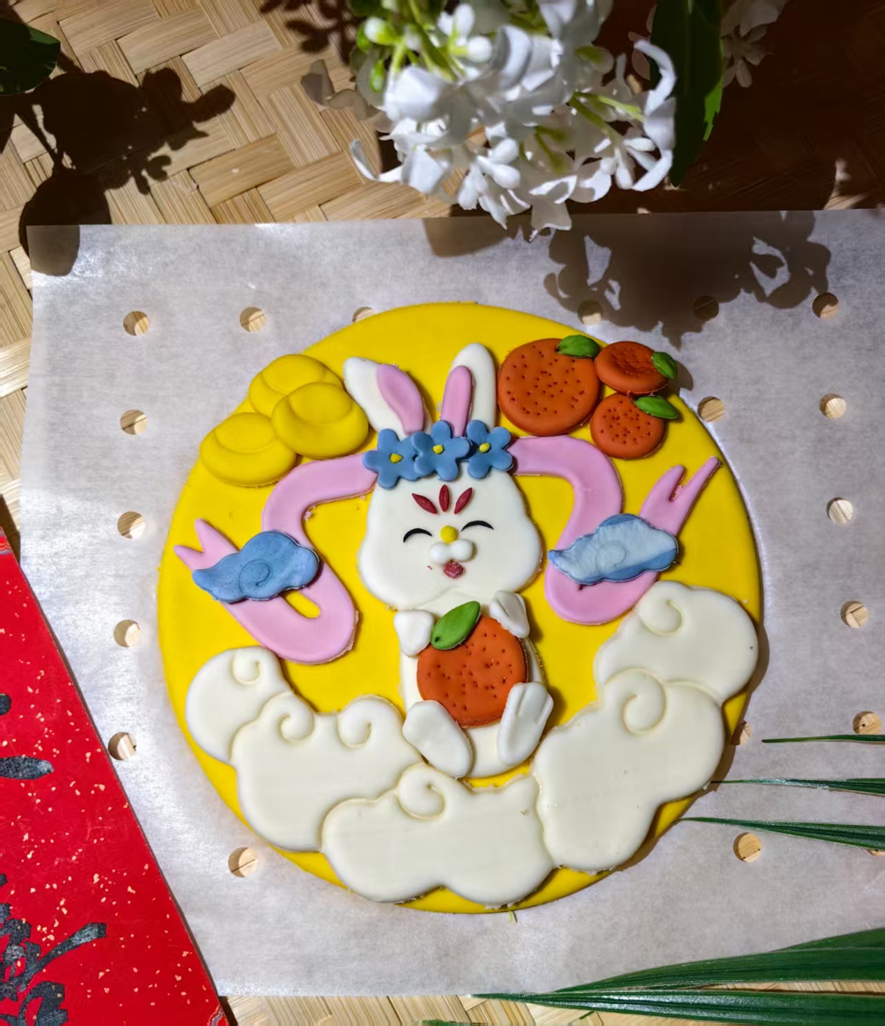 中秋节中秋馒头兔子模具花样造型宝宝饽饽送礼面食diy