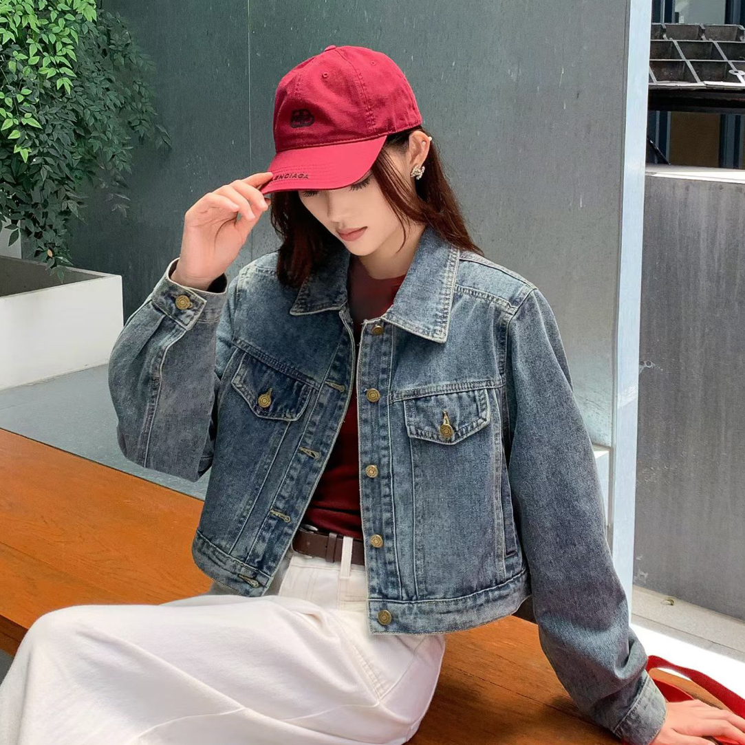小众设计感上衣牛仔外套 {编号001~100}