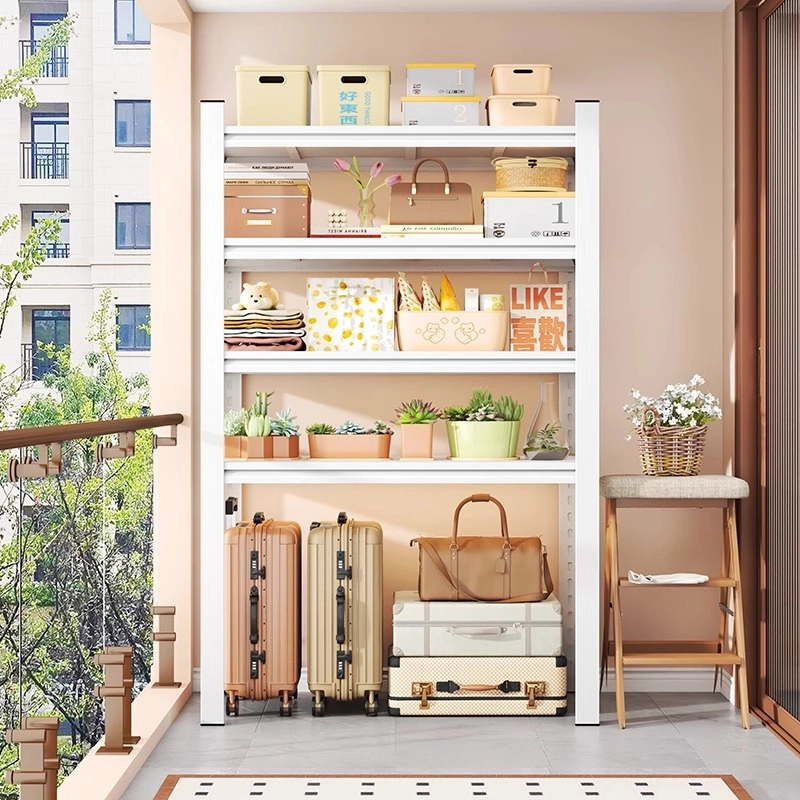 【废铁价出售】家用货架置物架落地多层收纳架行李箱下空式储物铁架