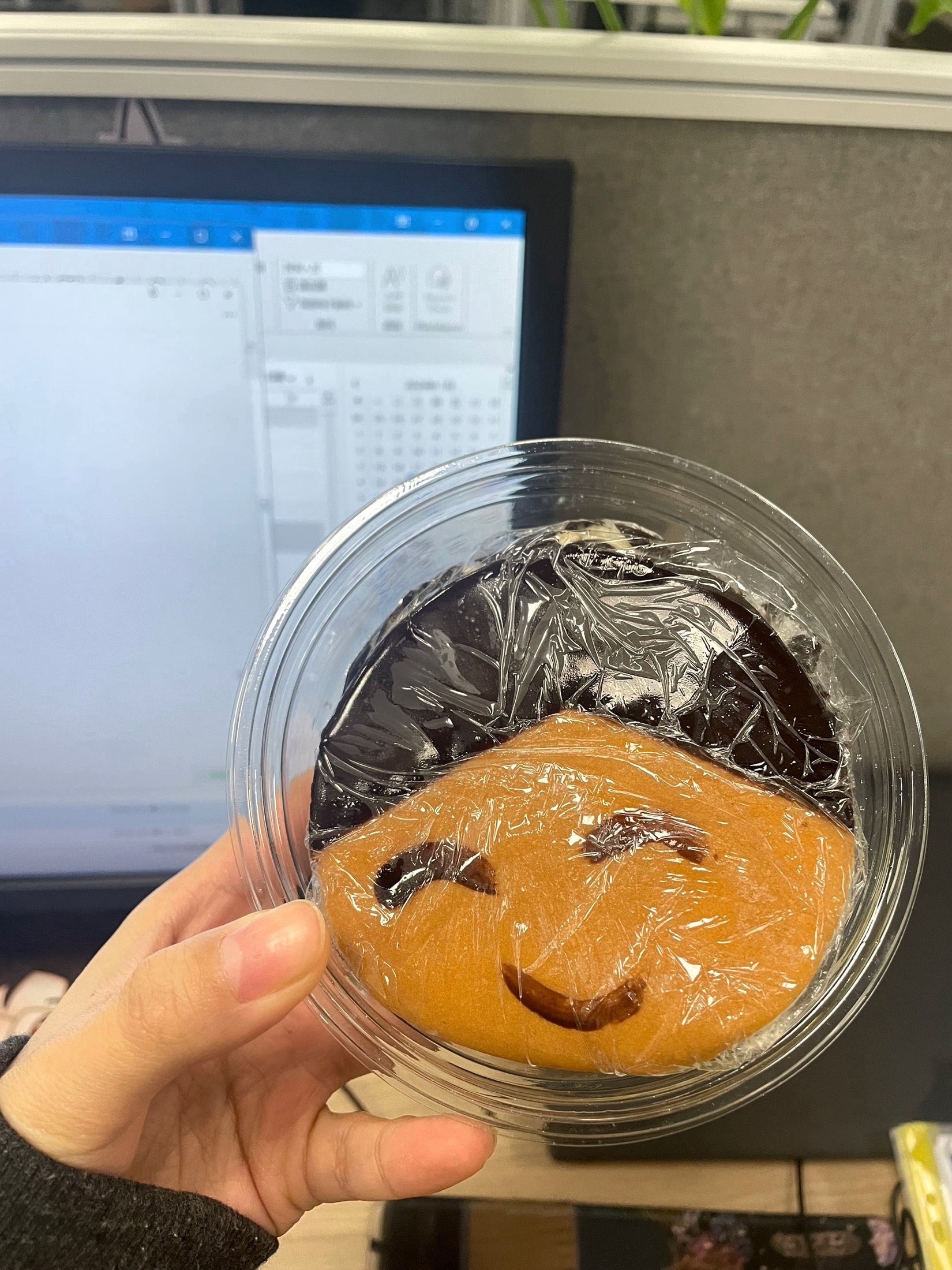 童年笑脸娃娃蛋糕甜品奶油夹心儿时小蛋糕零食下午茶原味盒子蛋糕