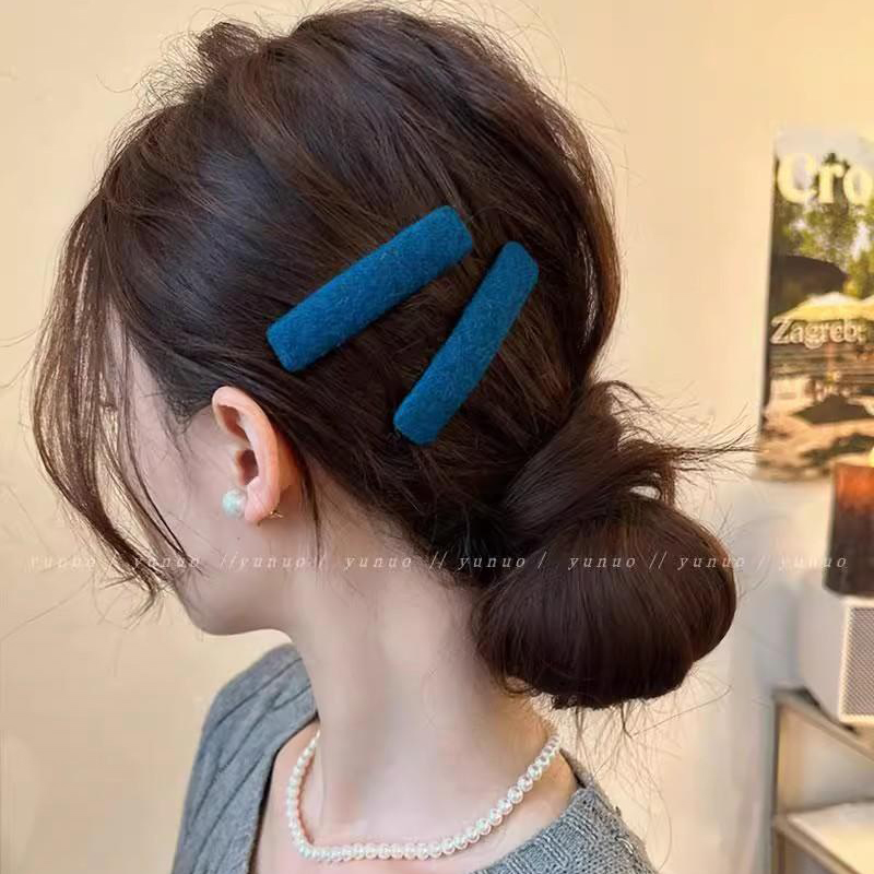 高级感秋冬复古碎发夹女款边夹侧边刘海夹子头饰发卡新款前额bb夹