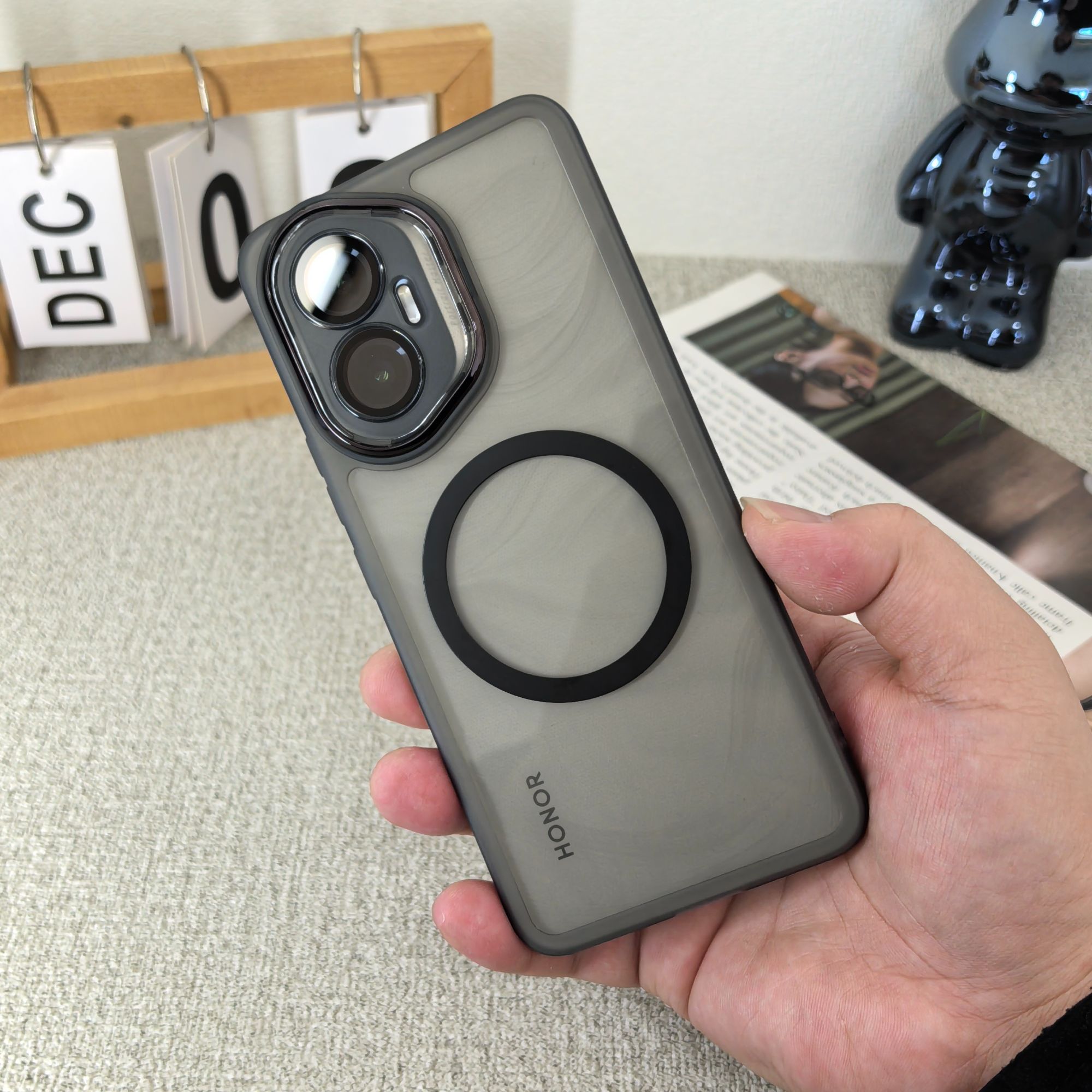 适用荣耀400手机壳自带镜头膜磁吸honor300Ultra硅胶软壳全包防摔