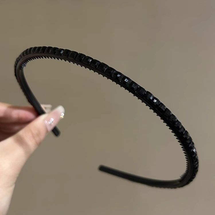 2025新款带齿防滑发箍女头箍发卡发捆头饰发饰细边洗脸发箍头箍