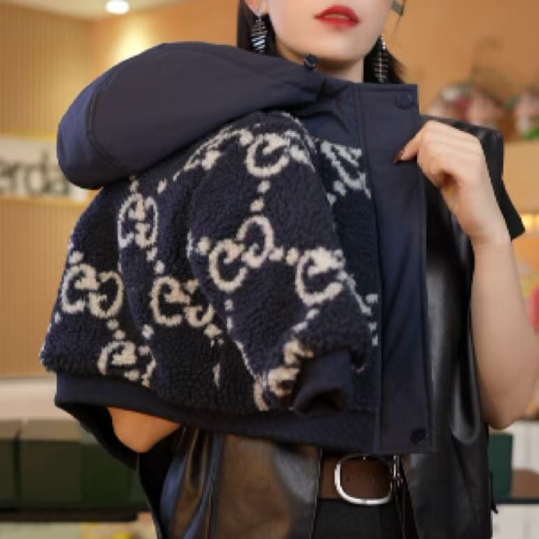 【毛毛棉服】儿童冬季韩版毛毛棉服男女童保暖外套加厚棉服