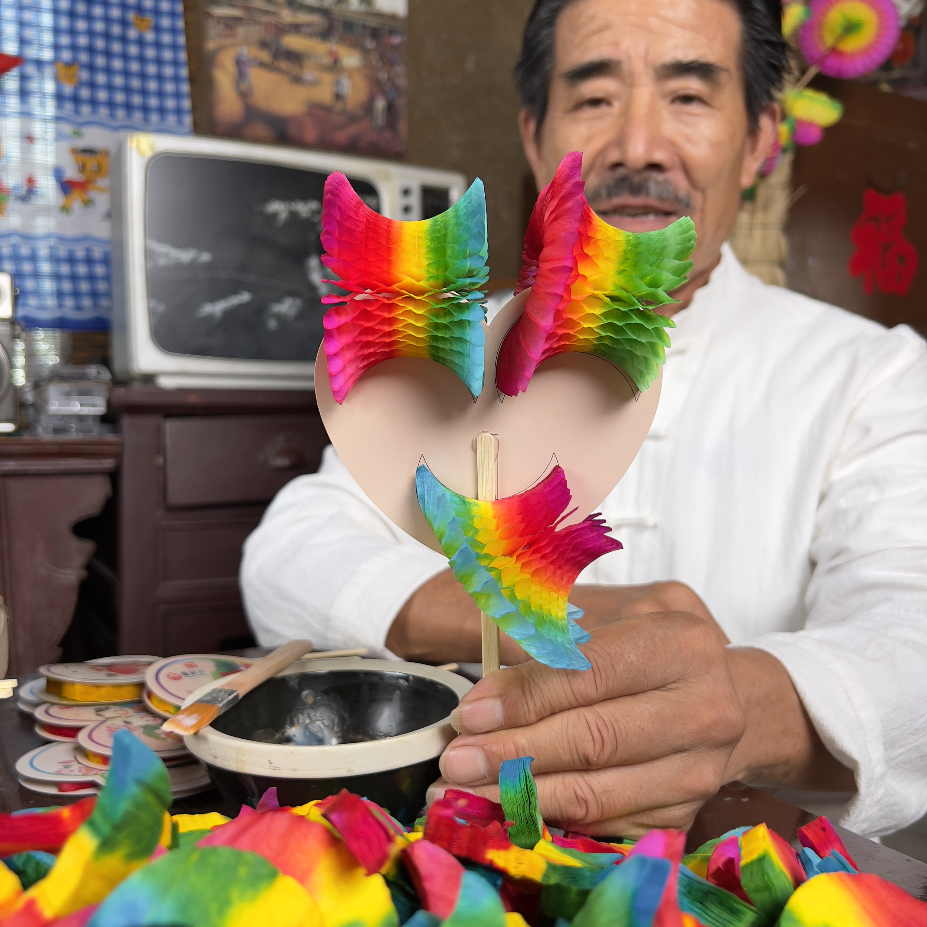 小时候的回忆翻花怀旧益智玩具