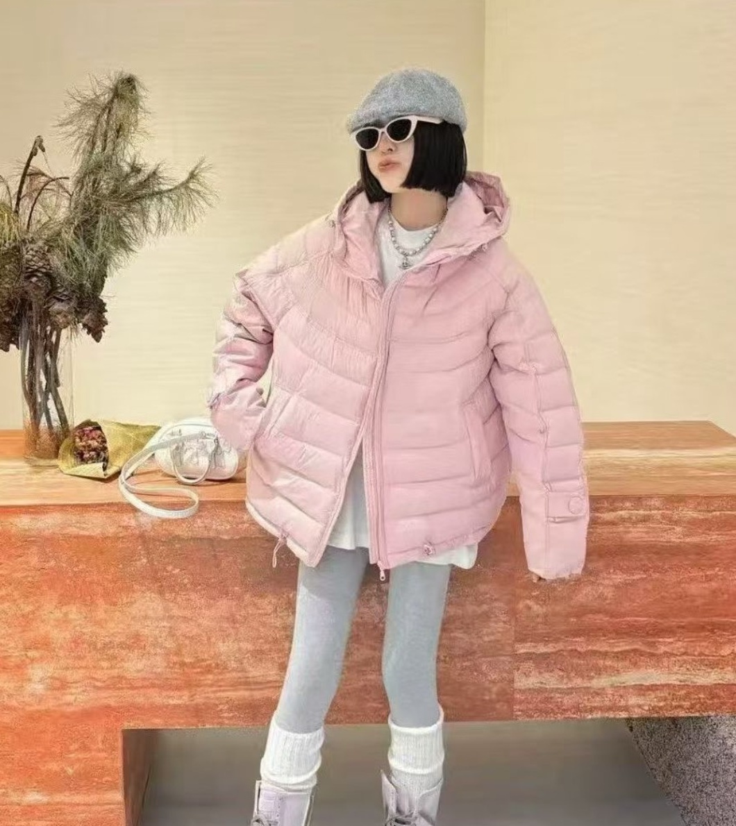 奇奇家时尚韩版大码女装2025冬季新款排骨服棉服外套