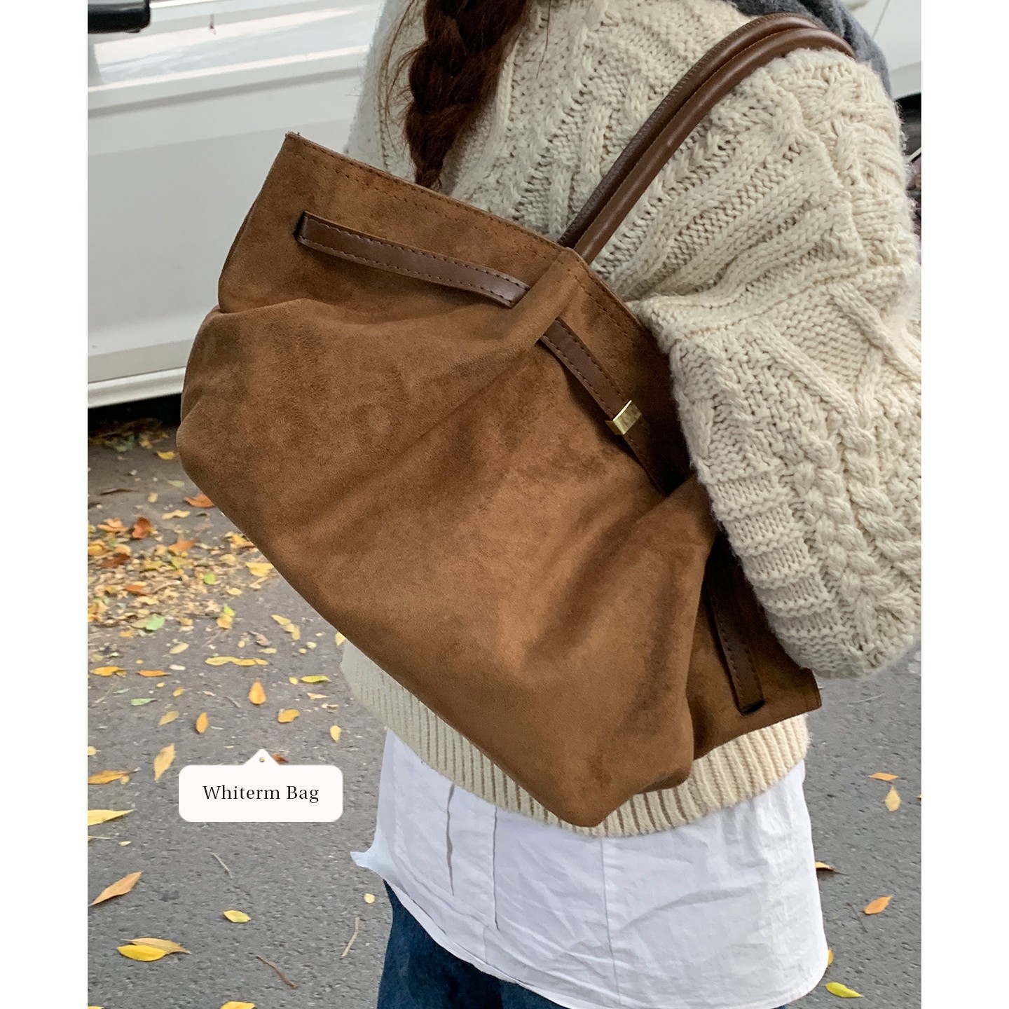 腋下包包女款爆款2025新款秋冬复古通勤单肩包韩系小众百搭托特包