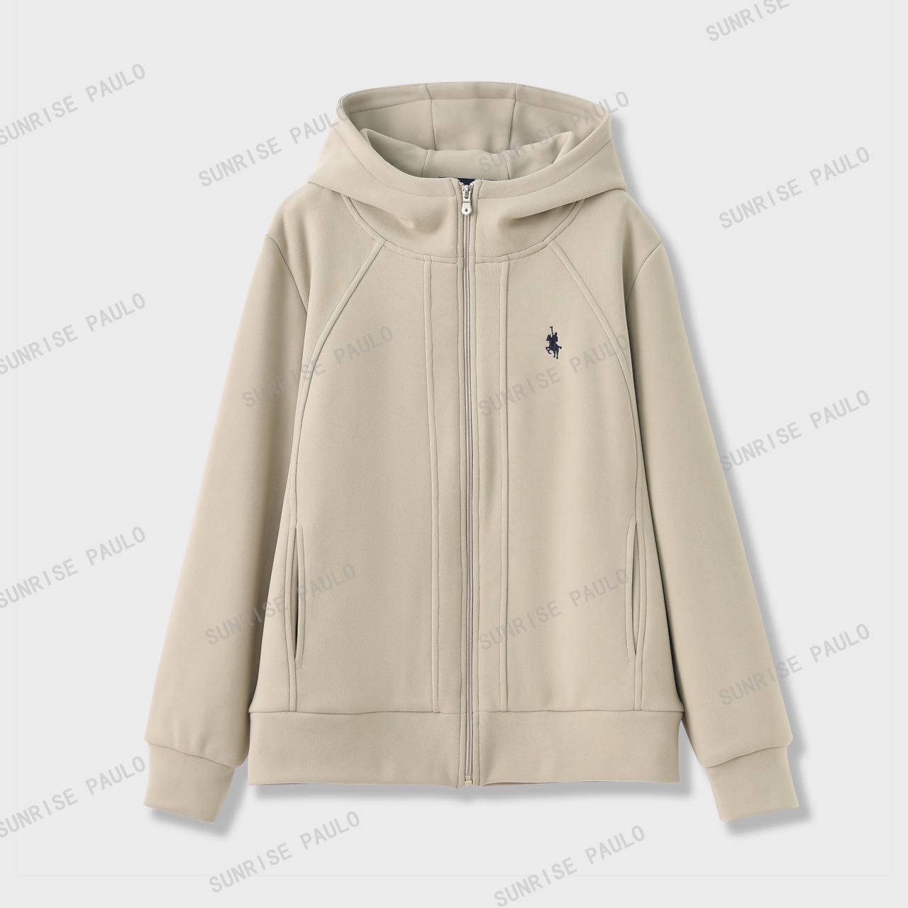 8771-美式廓行厚款挂里高品质连帽拉链外套