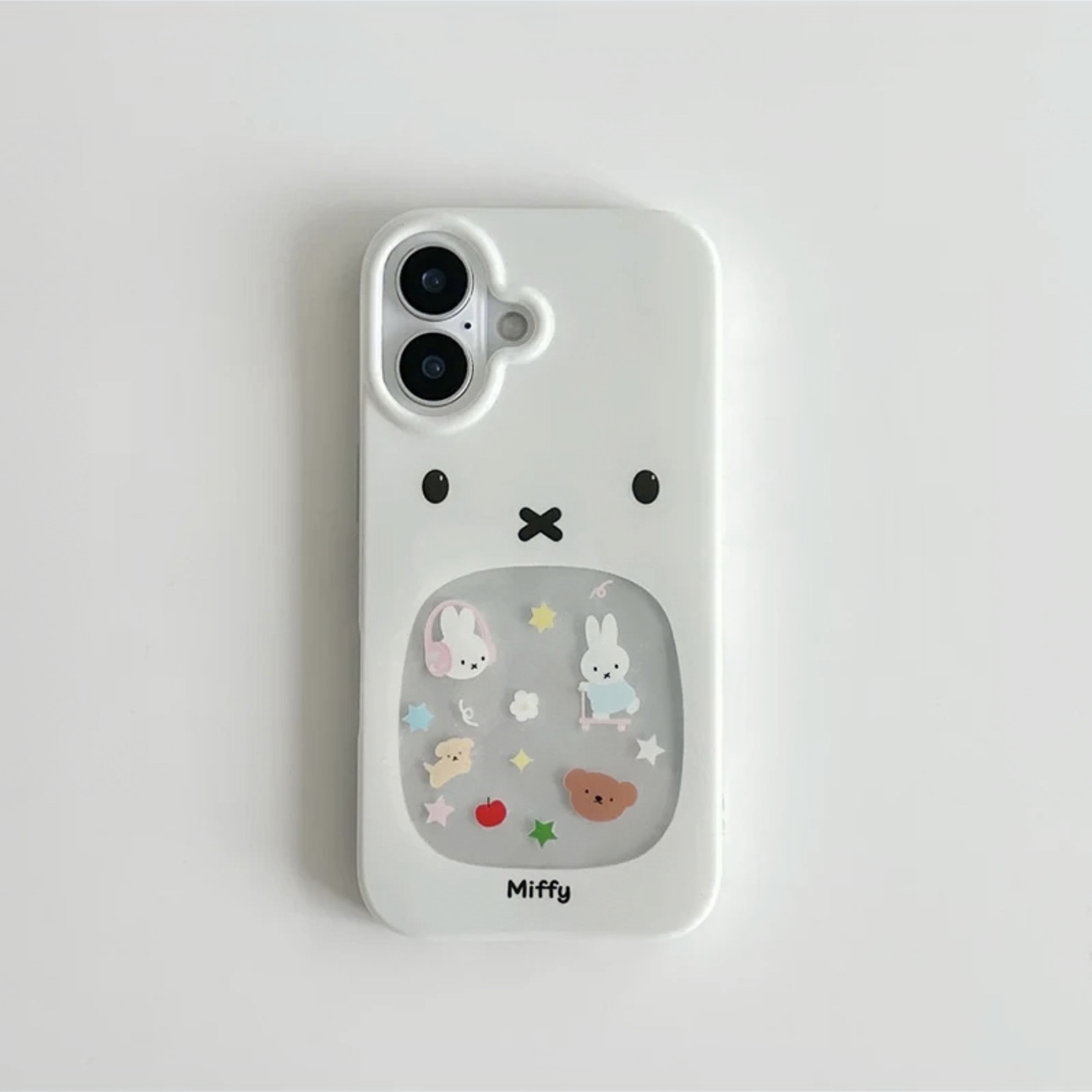 欧克里里耳机米菲兔适用iPhone17promax手机壳华为vivo小米15oppo