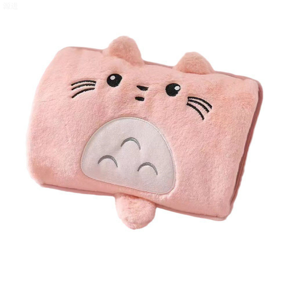 新款冬季可爱恒温可充电防爆毛绒暖手宝学生适用热敷肚子热水袋