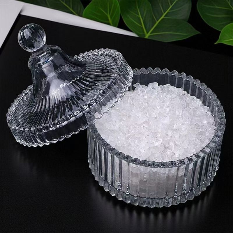 优质水晶颗粒消磁碗装饰盒水晶碎石