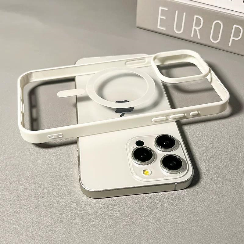 奥菲顿亚克力无线磁吸适用iPhone17promax16手机壳苹果14肤感15潮