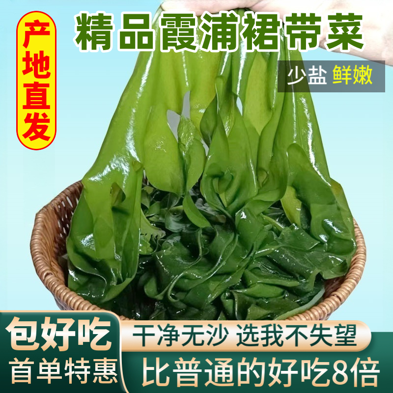 【首单特惠】精品盐渍裙带菜5斤少盐鲜嫩即食凉拌火锅菜海味非零食