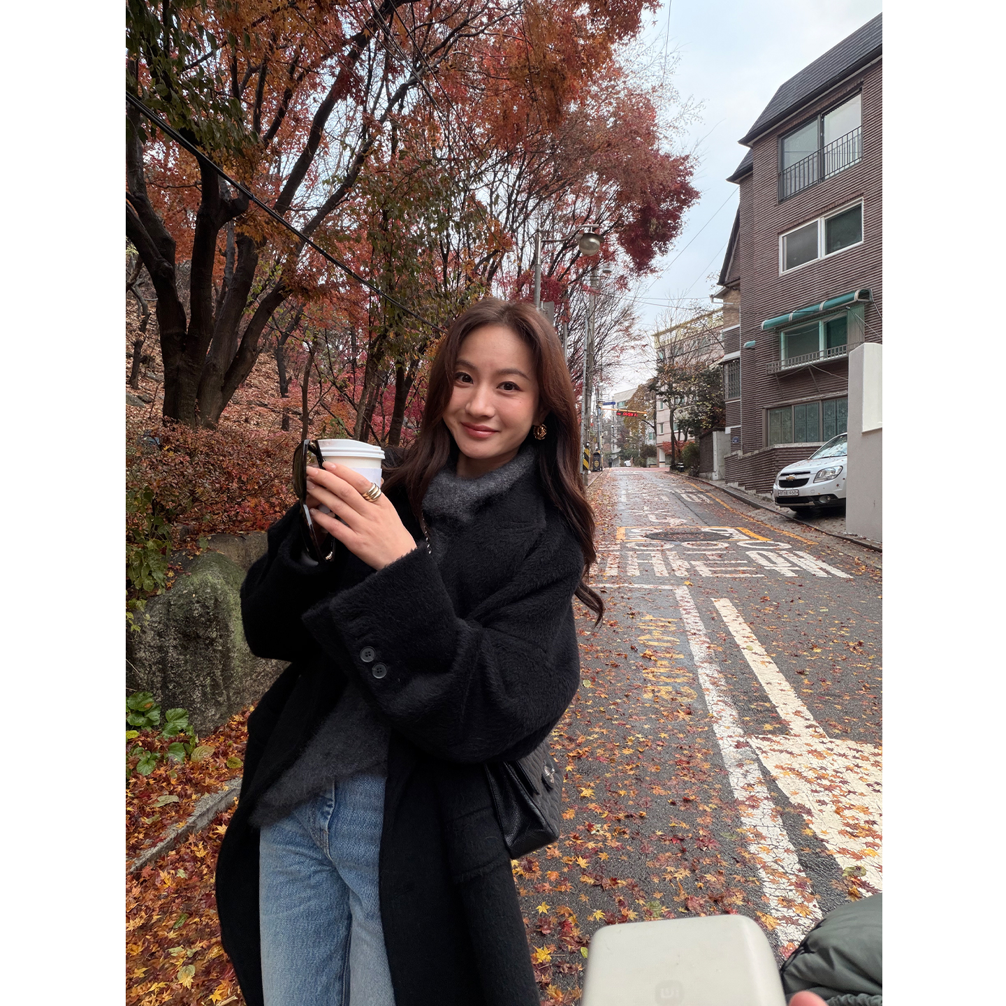 KEEP KAPU靠谱【权力大衣】苏丽+羊毛双排扣翻驳领毛呢外套KP253809