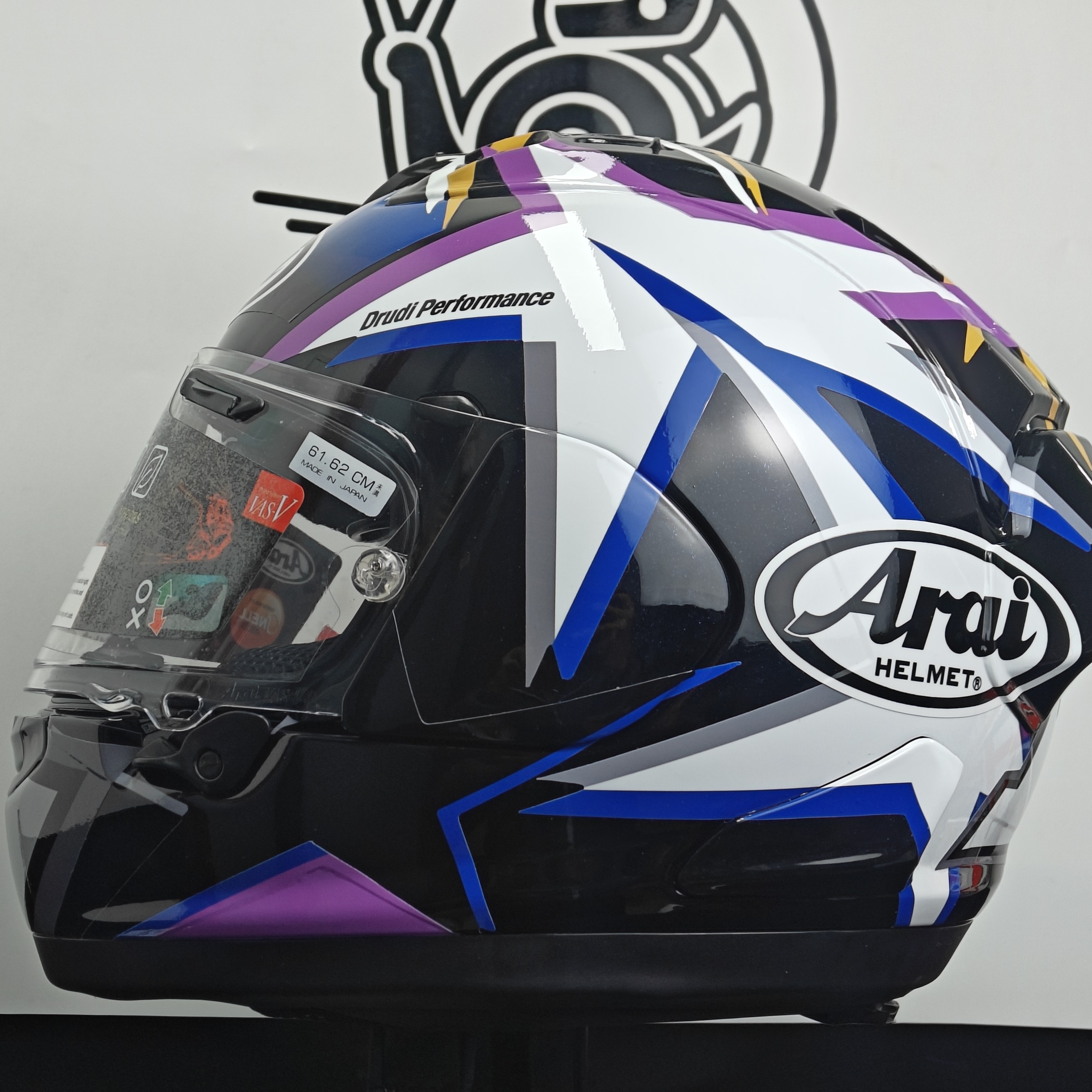 【素盔专属】gp4 明日之星头盔版画 rx7x shoei 分体式头盔版画贴花