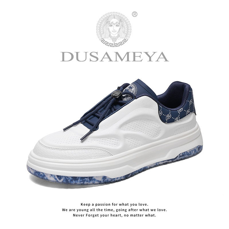 DUSAMEYA/杜莎米娅轻奢时尚百搭透气情侣休闲运动鞋软底软面
