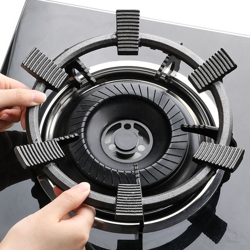 铸铁六爪燃气灶防滑锅架煤气灶支架通用小奶锅炉架四爪五爪通用型