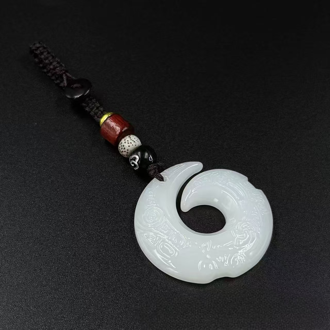 普陀手作时来运转平安扣福运长青招财转运钥匙扣驾车用品