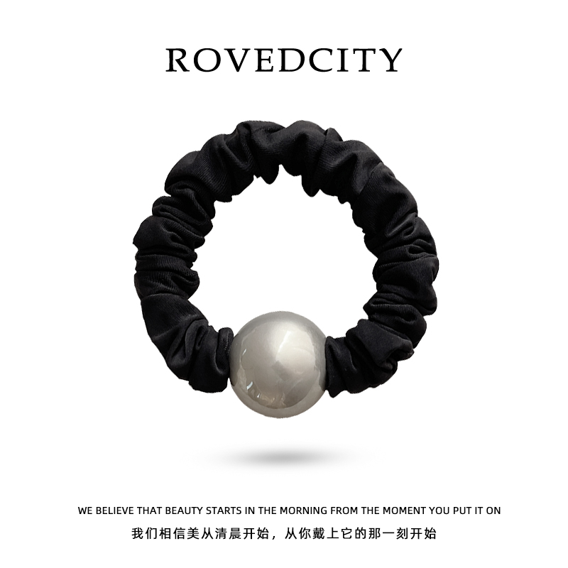 5个装-法式高级感发圈头绳女高级感皮筋扎头高弹力皮套头圈发绳