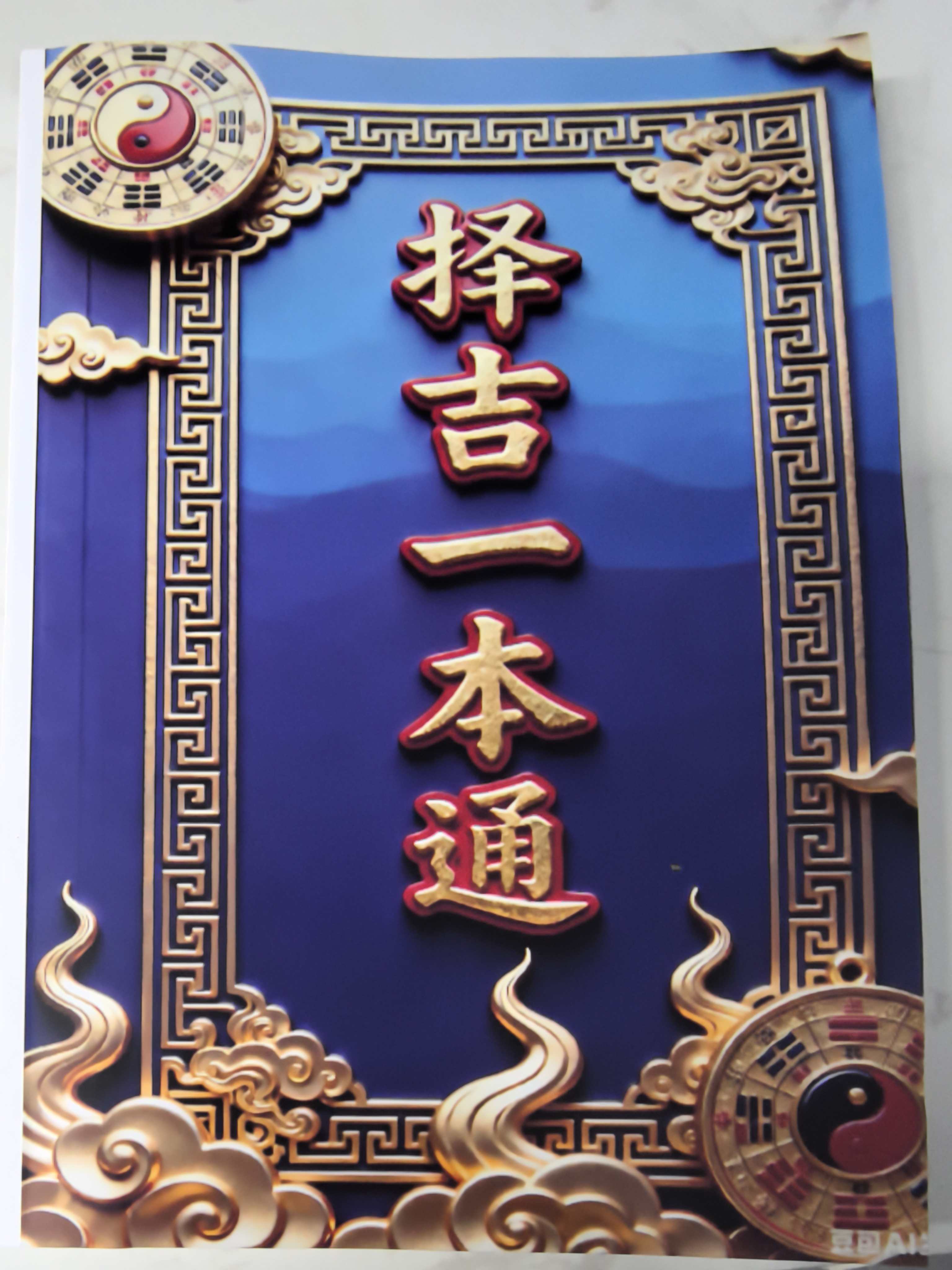 择吉一本通 开业入宅求福出行等  高清现货