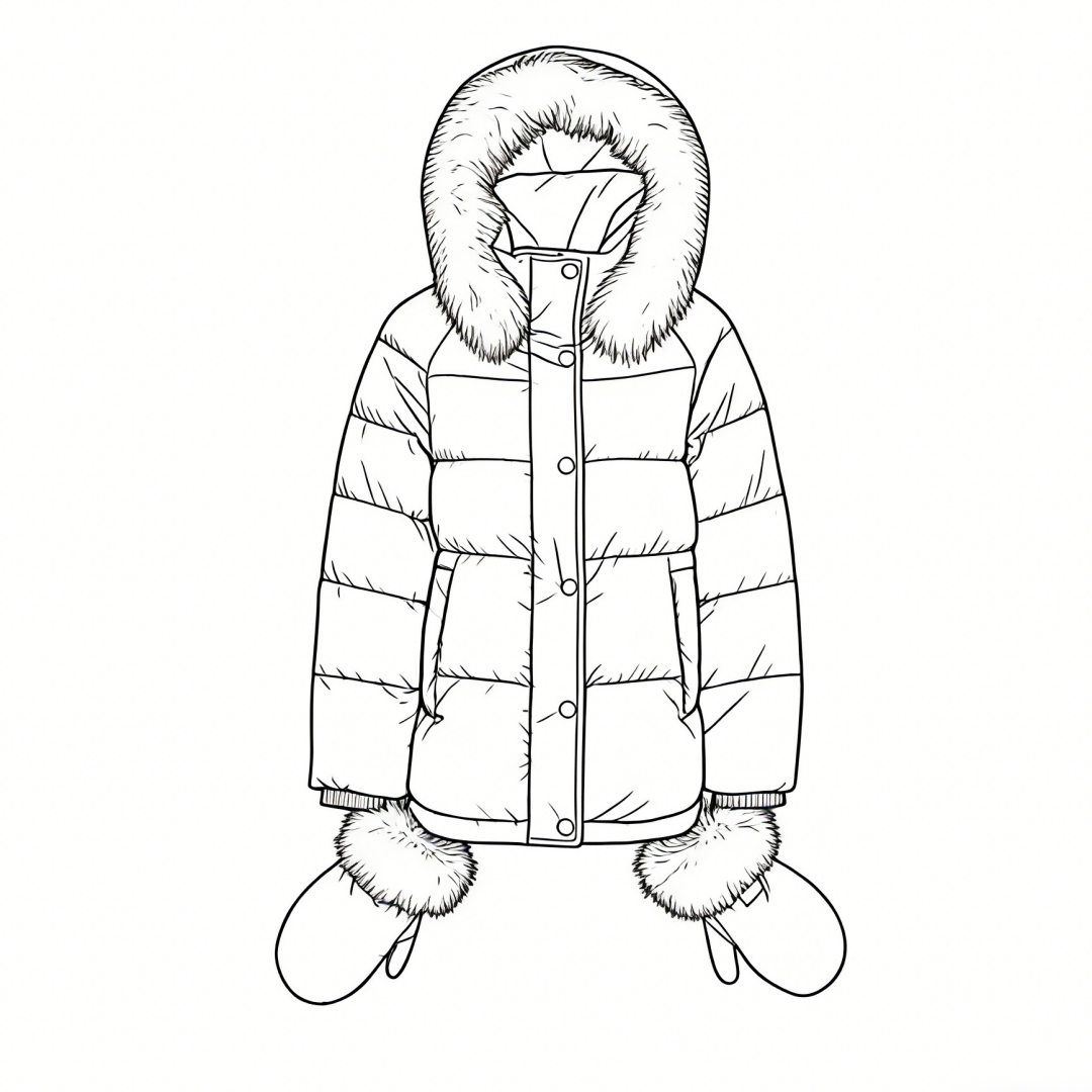 【Montendre】秋冬新款 J 保暖显瘦粉色羽绒手套短款鹅绒羽绒服女士