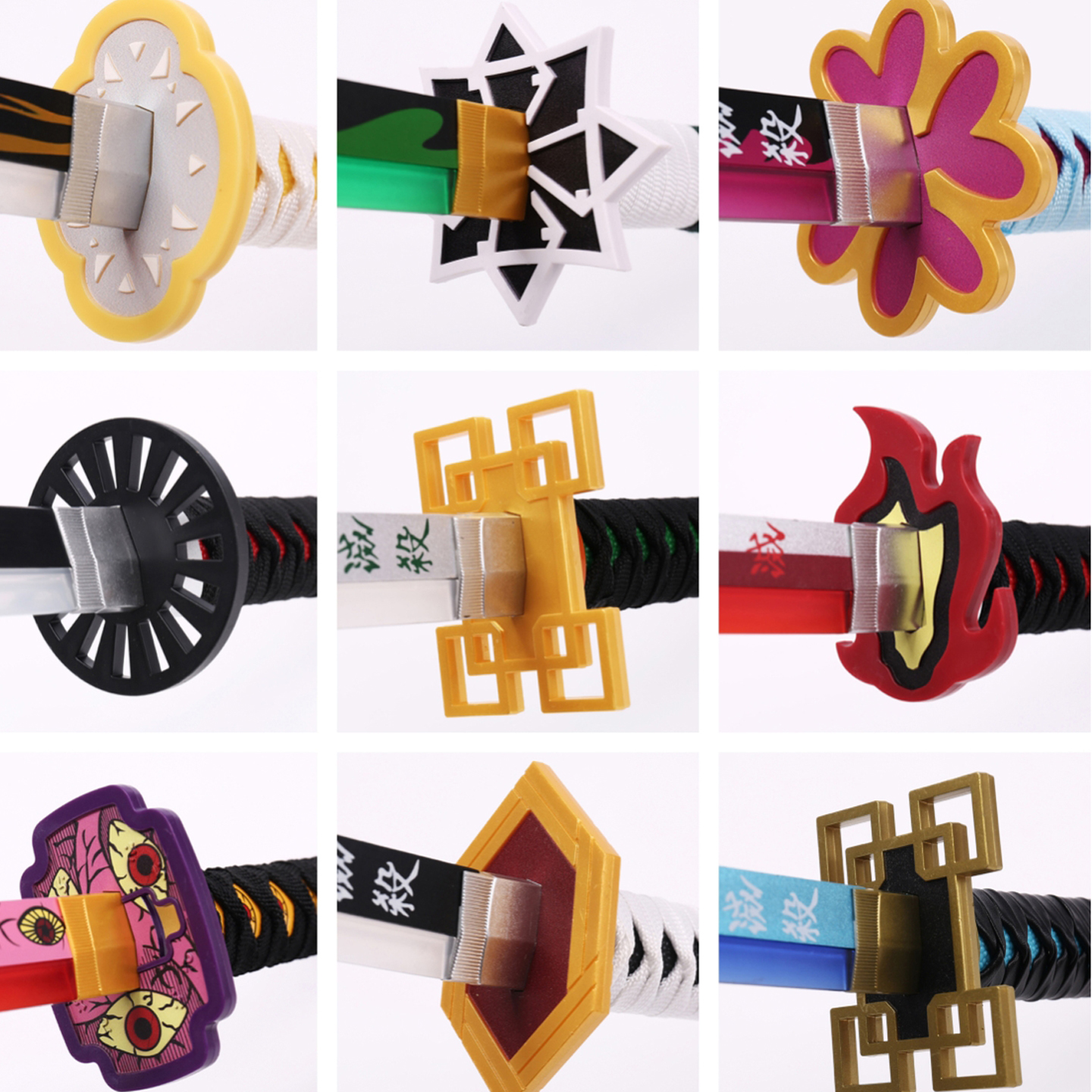 鬼灭之刃日轮刀发光刀光剑我妻善逸时透无一郎蜜璃富冈义勇cos木