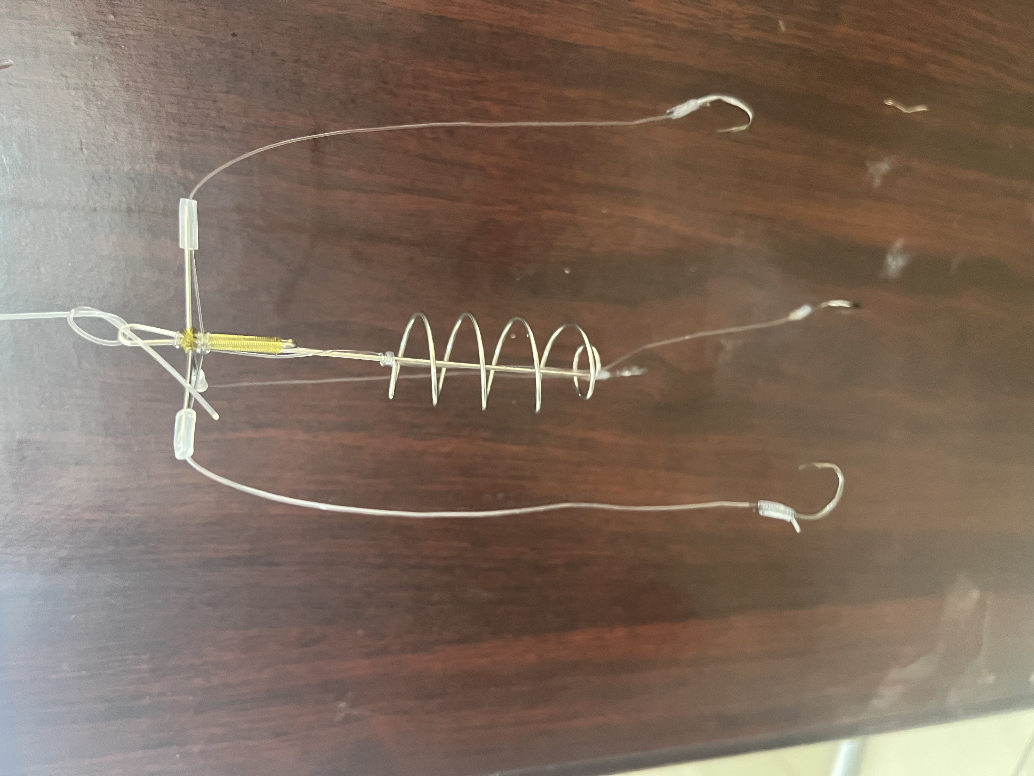 浮钓鲢鱅三角架子钩