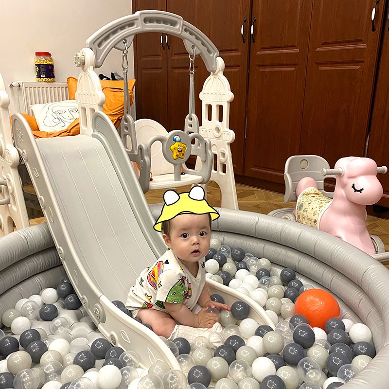 西藏新疆包邮儿童滑滑梯秋千组合滑梯儿童室内家用宝宝游乐园小型