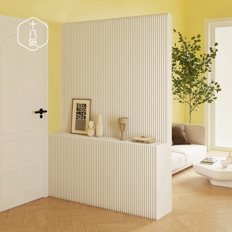 十八纸2025新款隔断屏风办公室卧室客厅入户玄关移动直播屏风隔断