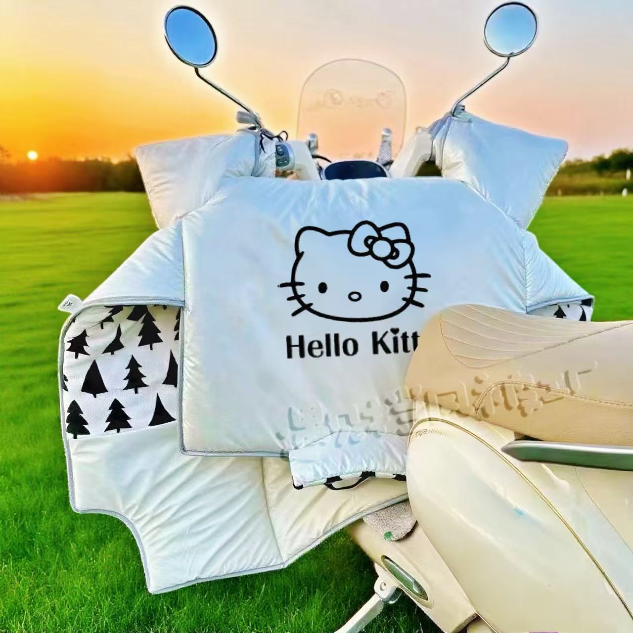 电动车挡风被冬季加绒加厚防水防风通用电车挡风罩保暖御寒2025冬