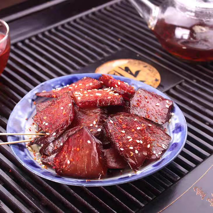 陕南手撕腊肉干农家网红小零食