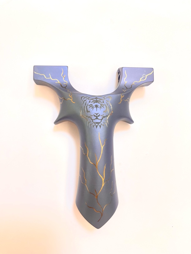 正品新款海虎私人定制款弓形型号9025盗图必究弹弓