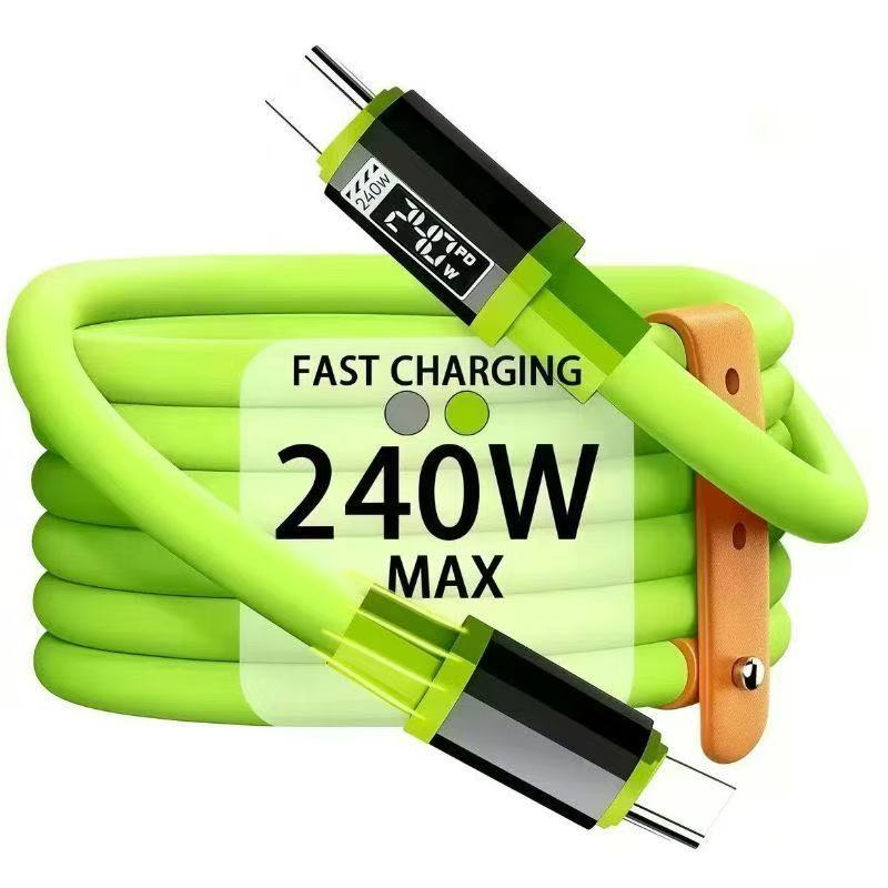 【2条装】双type-c快充数据线适用苹果15华为手机平板笔记本充电线