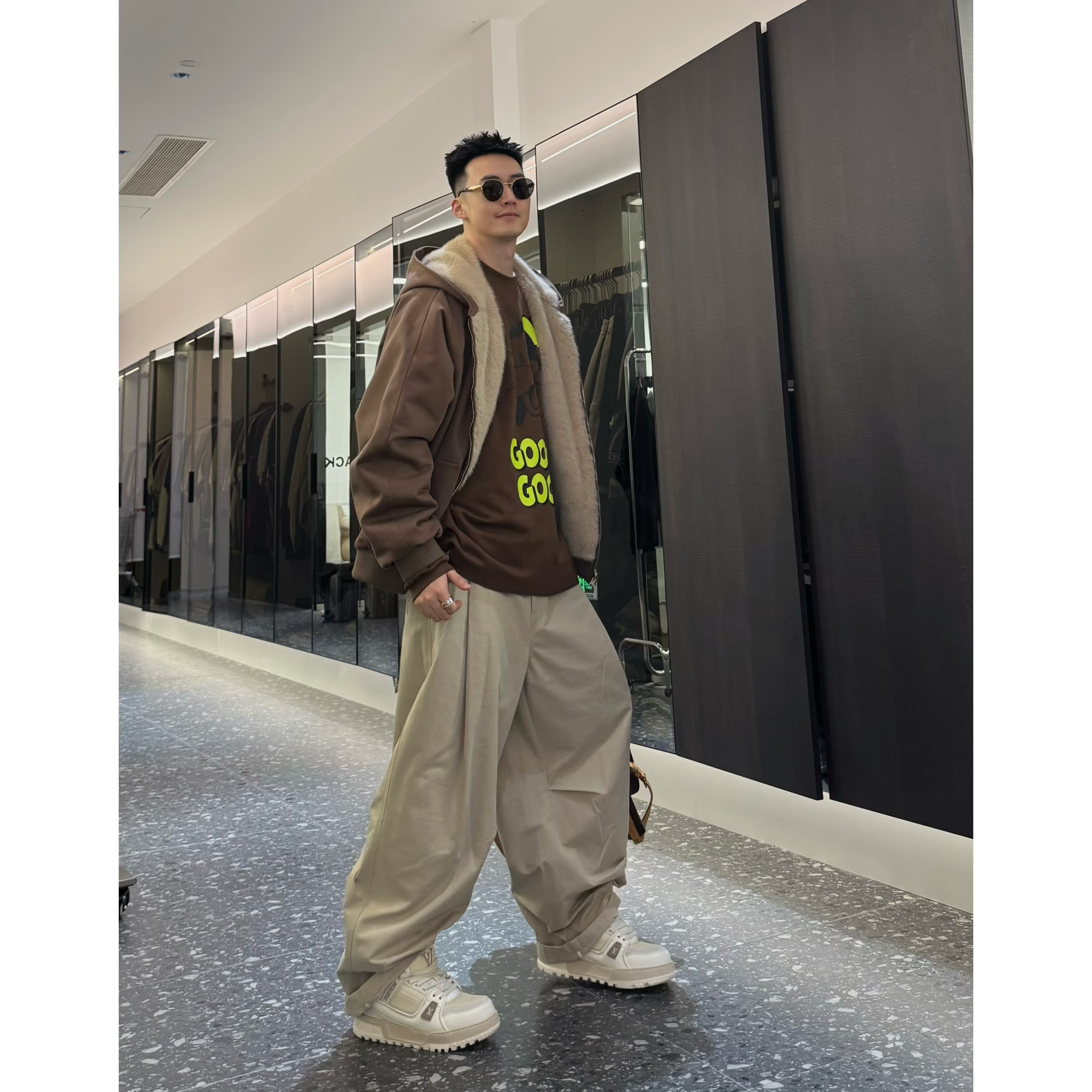 RICH陈发财【貂貂摩卡/夹克】小貂小草的精致！短廓形夹克外套8123