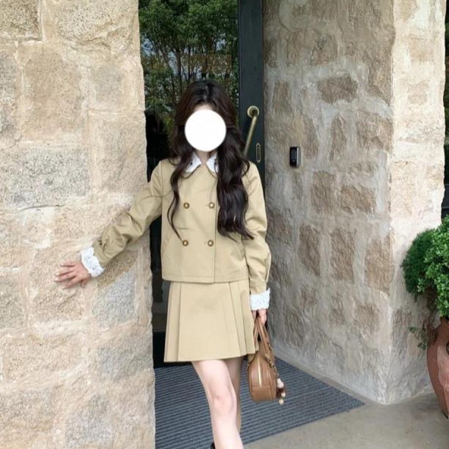 【暖绒染秋套装】品质女装洋气出行时尚休闲财阀千金小众老钱风