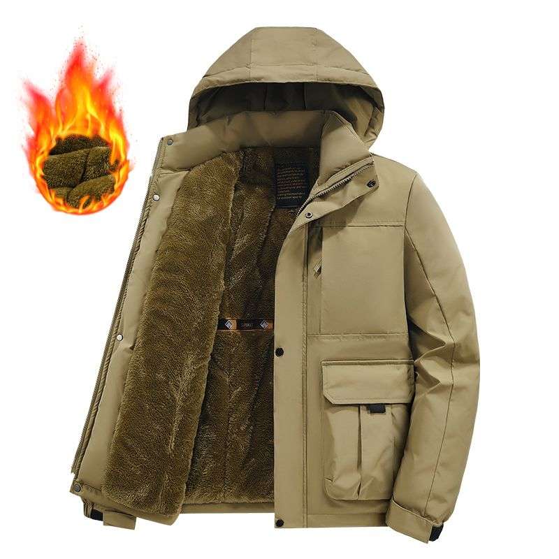 爆款2025冲锋棉衣加绒加厚新三防科技面料新款时尚洋气百搭女装