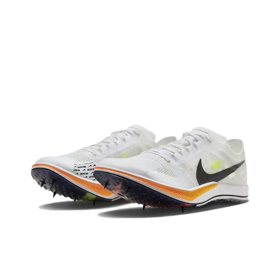 耐克男鞋24新款钉鞋DRAGONFLY轻弹缓震田径竞速跑步鞋 DX7992-100