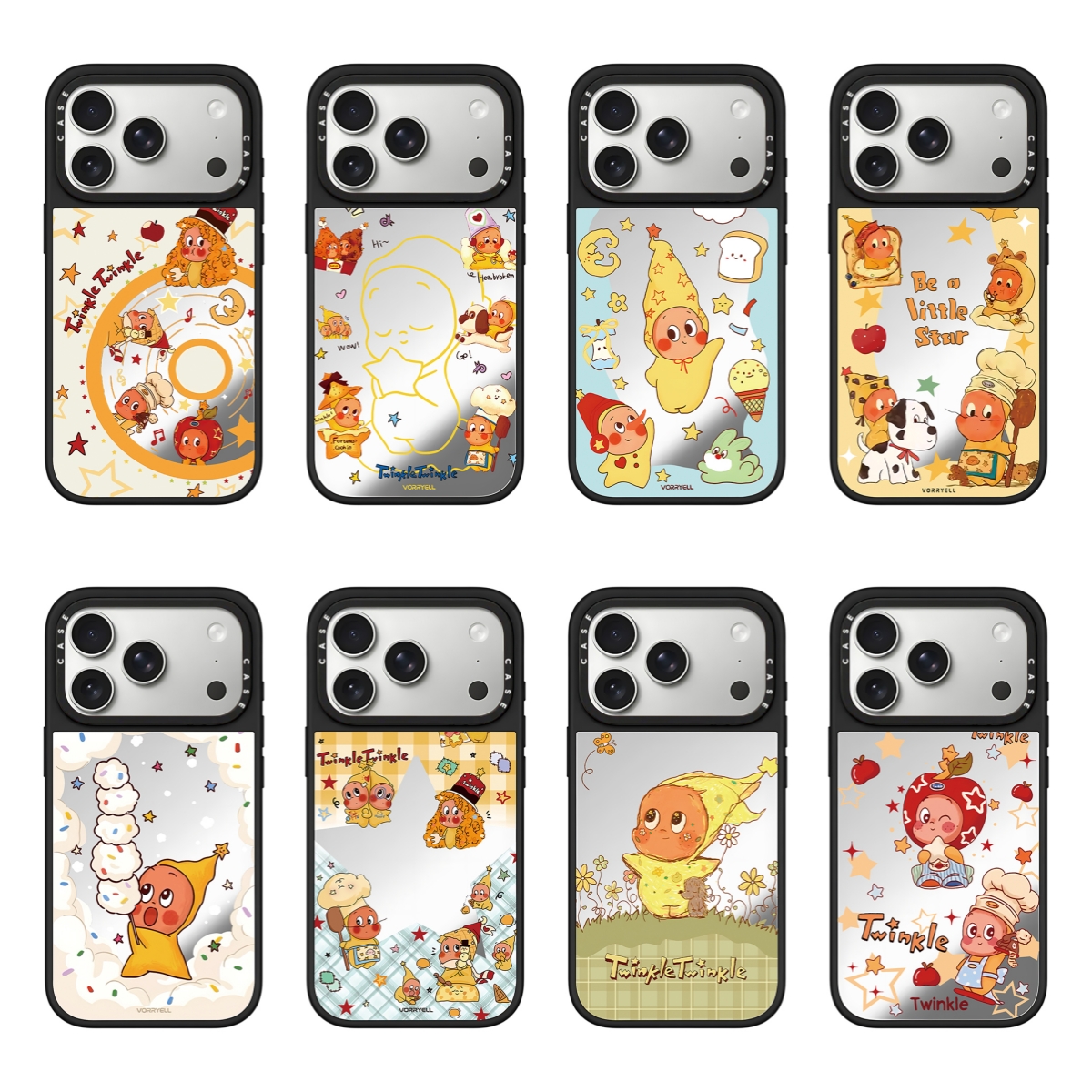 新款星星人系列iphone17promax手机壳适用苹果16卡通15防摔14保护