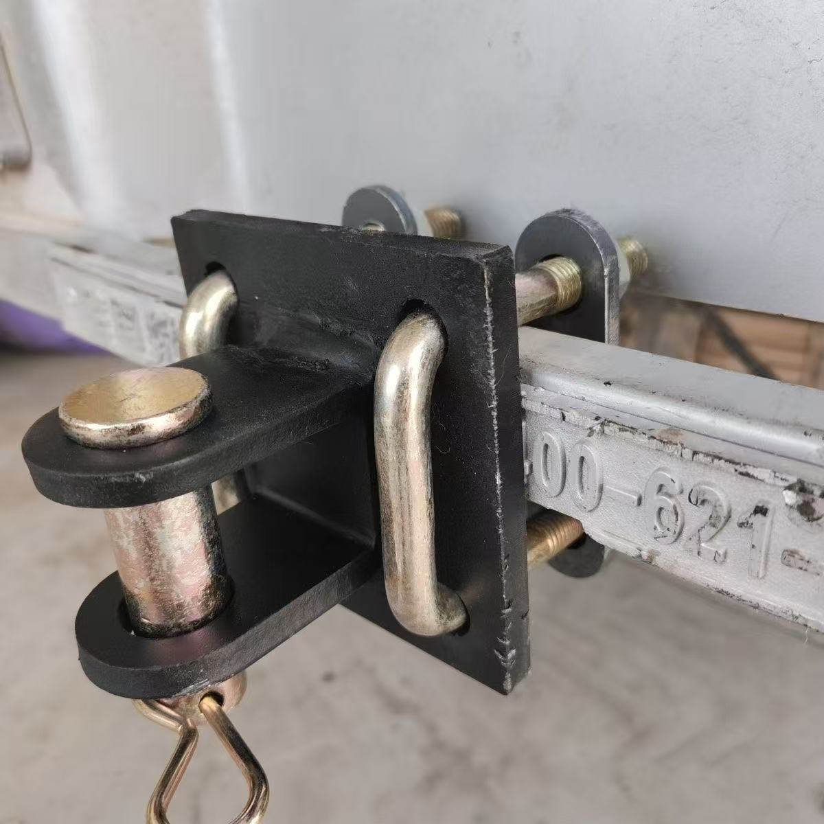 加厚快速装卸拖车挂钩电动小吃车三轮摩托车餐车摆摊拖拽车连接器