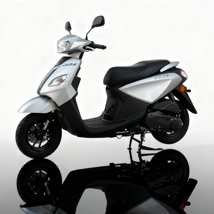 新款巧格i125cc踏板车摩托沙滩车代步燃油四冲程女装车车车车