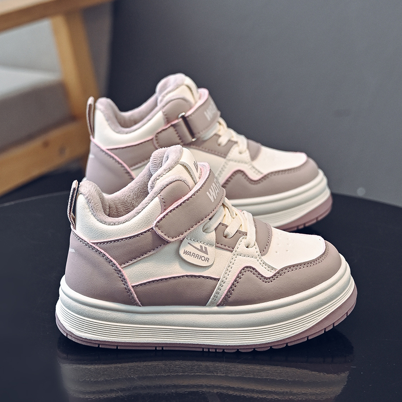 回力童鞋儿童二棉鞋百搭休闲跑步鞋中大童运动鞋2025冬季女童鞋子
