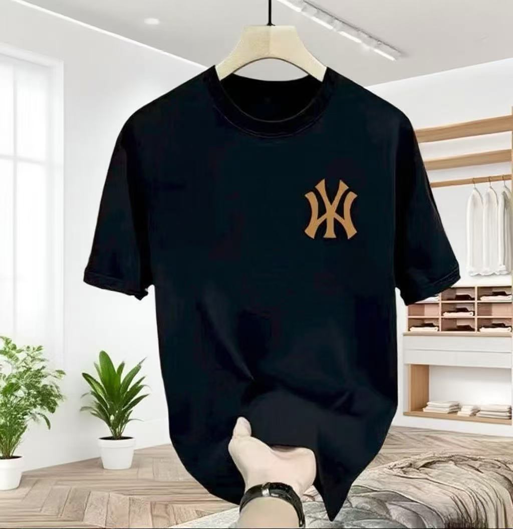 AGJ【一折粉丝福利】2025夏季短袖潮牌T恤休闲百搭高级感男女同款