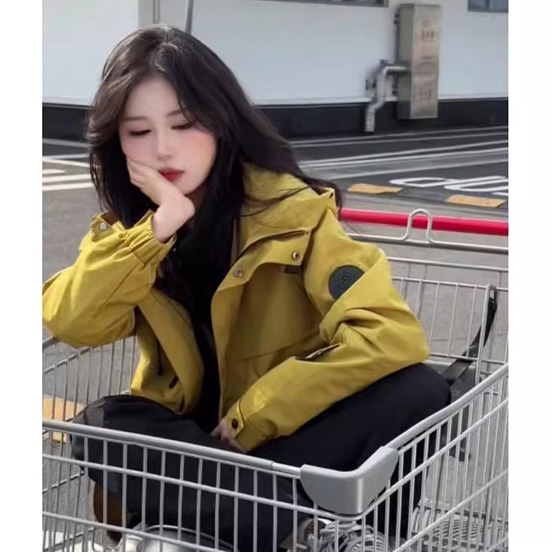 HFJY秋冬季外套男女同款2025新款三合一冲锋衣可拆卸加绒加厚内胆