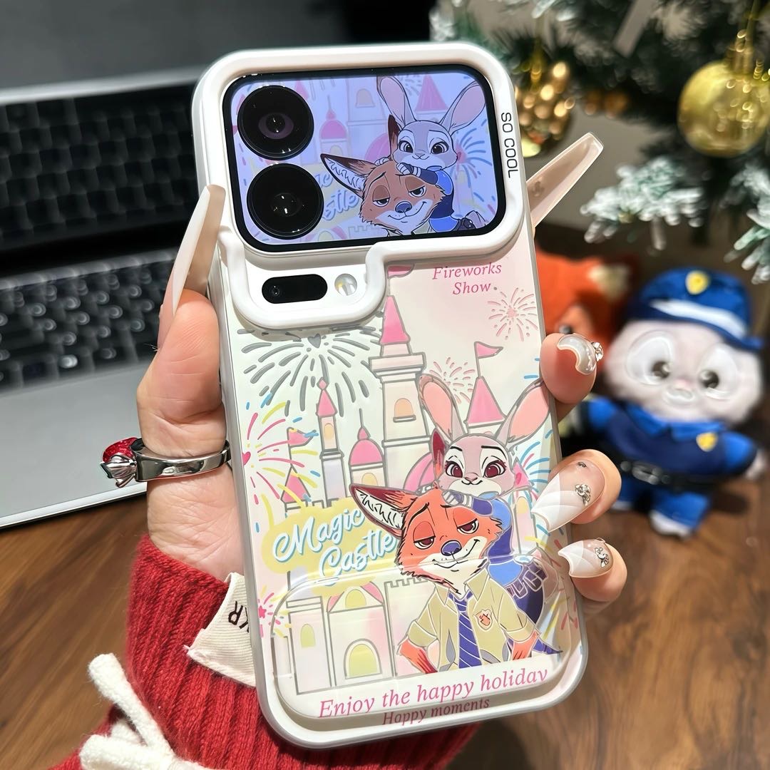 诚星泽烟花城堡朱迪尼克适用苹果17PROMAX手机壳华为oppo小米vivo